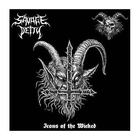 Savage Deity / Goatchrist 666 - Icons of the Wicked