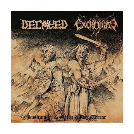 Decayed / Excruciate 666 - Lusitanian & Gallic Black Terror