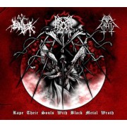 Evil Wrath / The True Endless / Gromm - Rape Their Souls With Black Meta Wrath