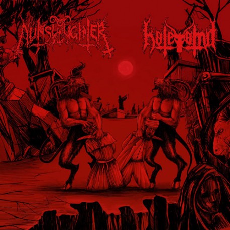 Nunslaughter / Hatevomit - Nunslaughter / Hatevomit