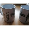 Negra Nit Esquelets Mug